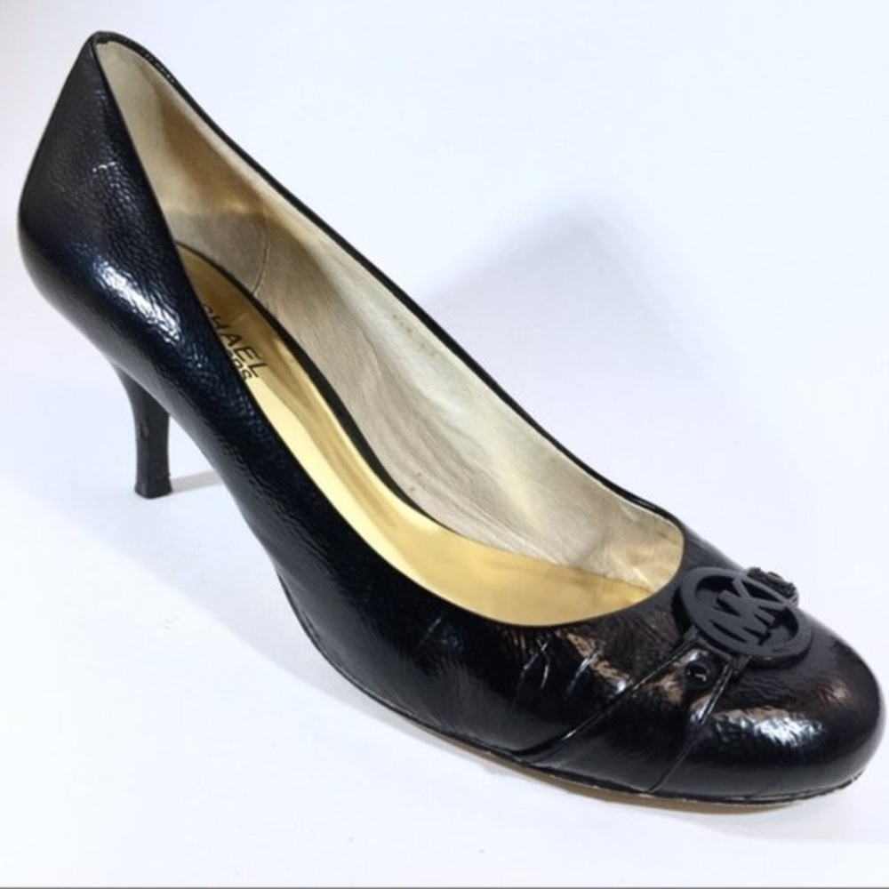 Michael Kors Classic Logo Round Toe Heels